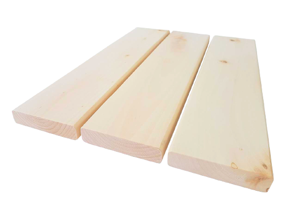 Полок деревянный липа 28х90х2800 мм сорт А