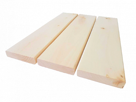 Полок деревянный липа 28х90х2900 мм сорт А
